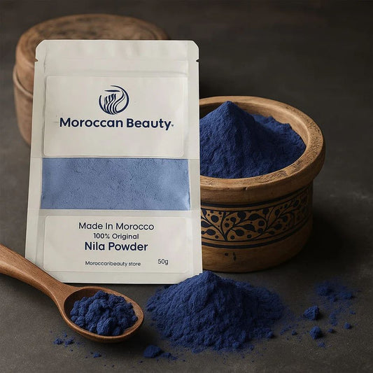 Moroccan Blue Nila Skin Whitening Powder