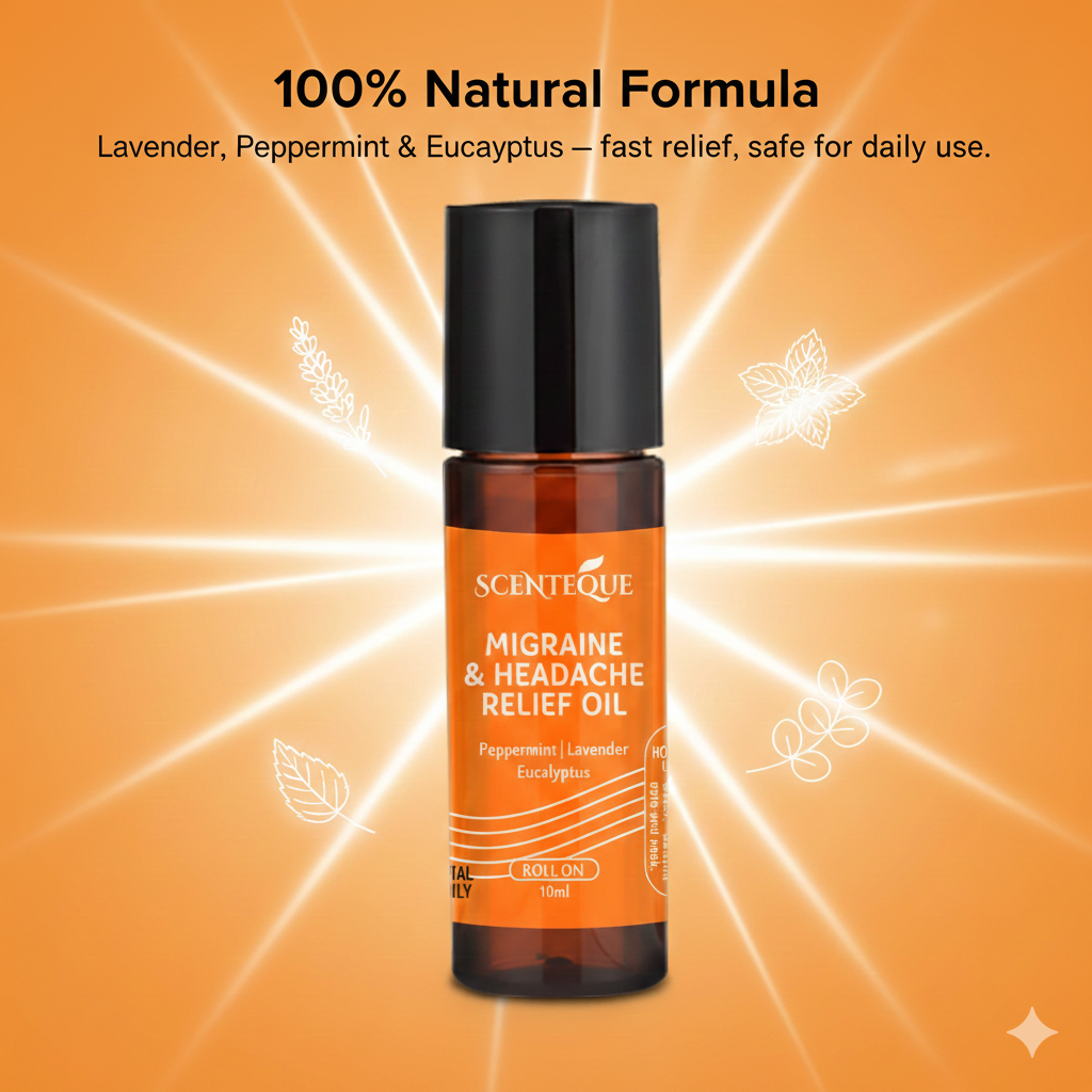 Scenteque Migraine & Headache Relief Oil