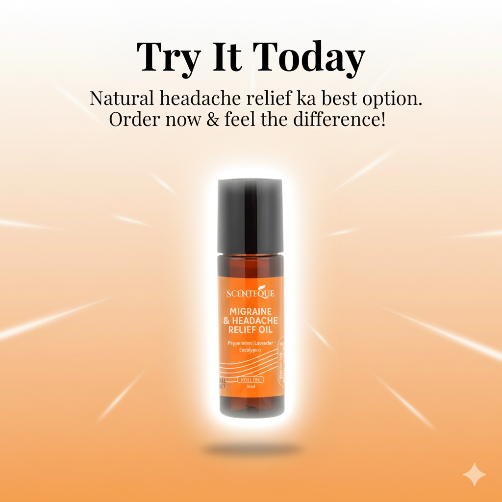 Scenteque Migraine & Headache Relief Oil