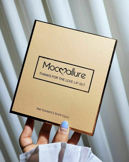 12 Pcs Matte Liquid Lipstick Set